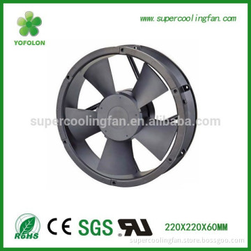 circle 200x 200x60mm ball bearing type 220V ac cooling fan